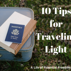 Tips for Traveling Light