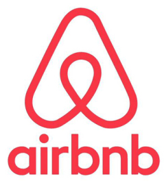 Red airbnb logo