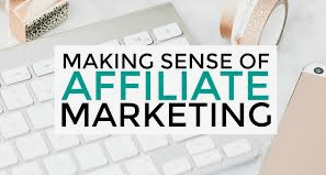 black and green logo for Making Sense of Affiliate Marketing