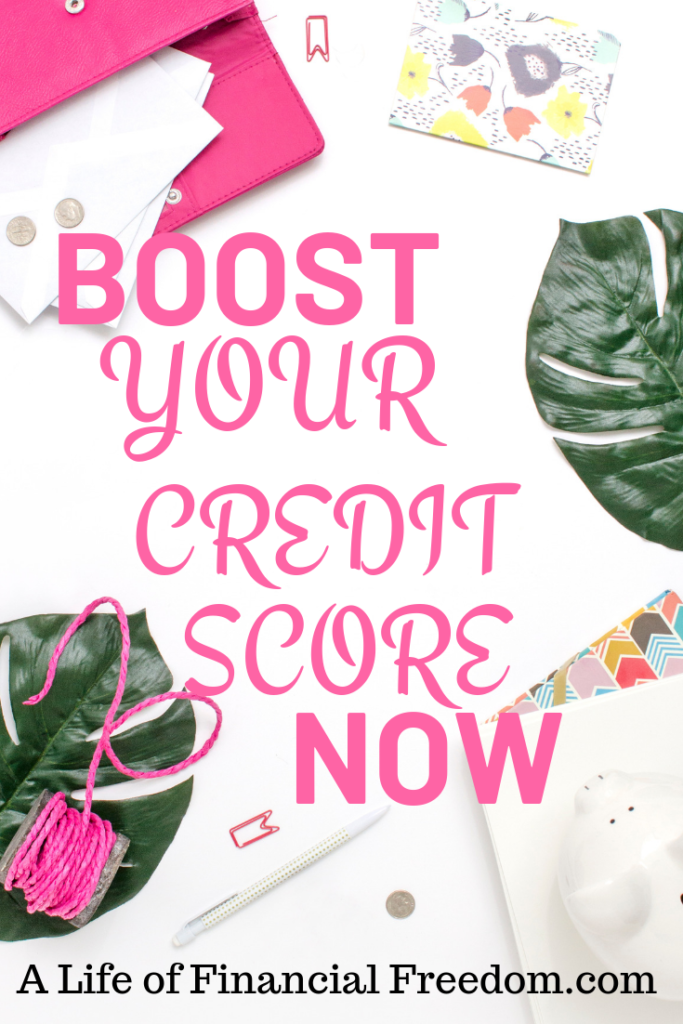Raise your credit score now