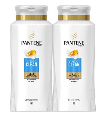 Picture of Pantene shampoo and conditioner